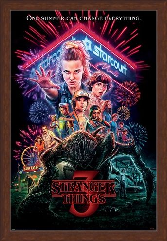 Framed Framed Summer of 85 - Stranger Things