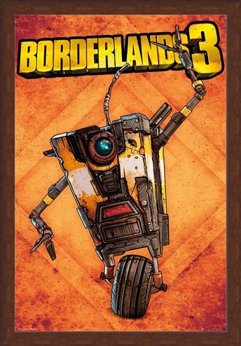 Framed Framed Claptrap - Borderlands 3