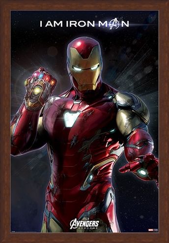 Framed Framed I Am Iron Man - Avengers: Endgame