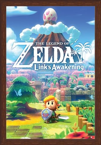 Framed Framed Links Awakening - The Legend Of Zelda