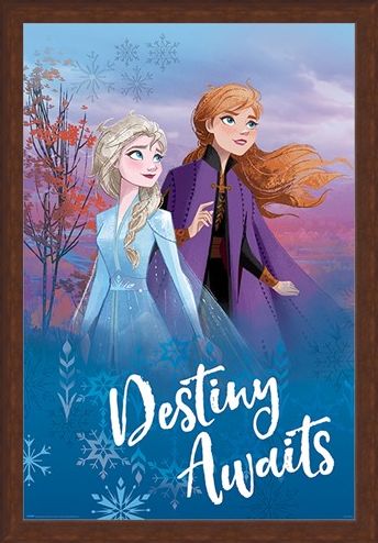 Framed Framed Destiny Awaits - Frozen 2