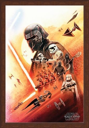 Framed Framed Kylo Ren - Star Wars: The Rise of Skywalker