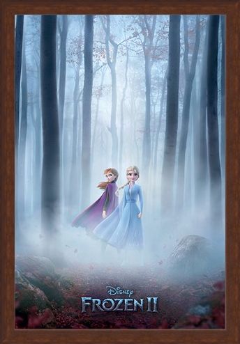 Framed Framed The Enchanted Woods - Frozen 2
