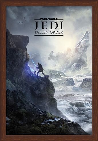 Framed Framed Jedi Fallen Order - Star Wars