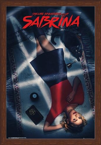 Framed Framed A Witch And Her Familiar - The Chilling Adventures Of Sabrina