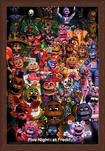 Framed Framed Ultimate Group - Five Nights at Freddy's