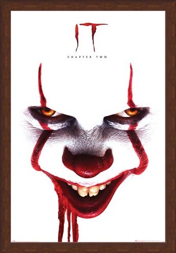 Framed Framed Pennywise Face - IT Chapter Two