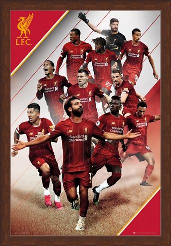 Framed Framed Players 19-20 - Liverpool