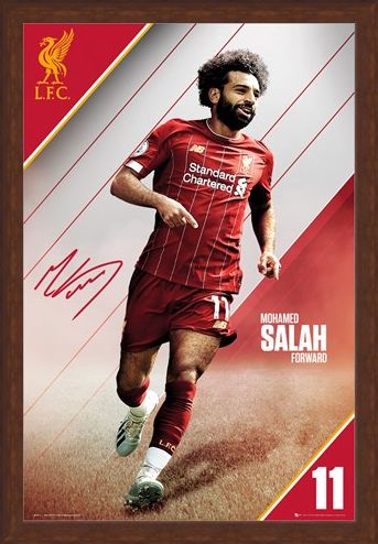 Framed Framed Salah 19-20 - Liverpool FC