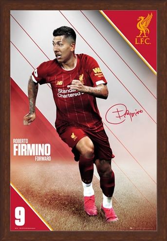 Framed Framed Firmino 19-20 - Liverpool