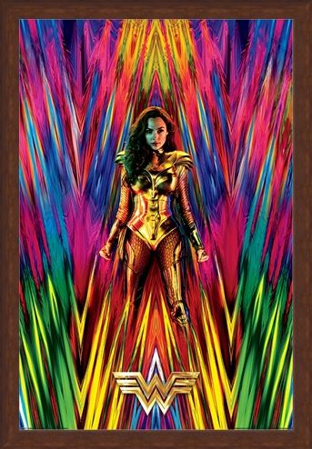 Framed Framed Neon Static - Wonder Woman 1984