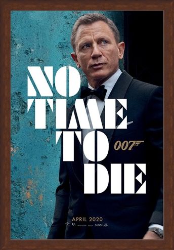 Framed Framed No Time To Die - Azure Teaser - James Bond