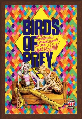 Framed Framed Harley's Hyena - Birds Of Prey
