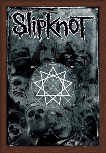 Framed Framed Pentagram - Slipknot
