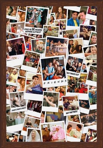 Framed Framed Photo Collage - Friends