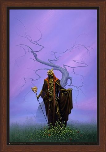 Framed Framed Destroying Angel - Michael Whelan