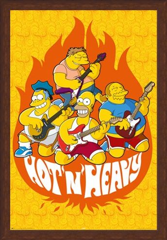 Framed Framed Hot and Heavy - The Simpsons