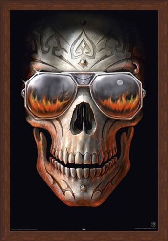 Framed Framed Hellfire - Anne Stokes