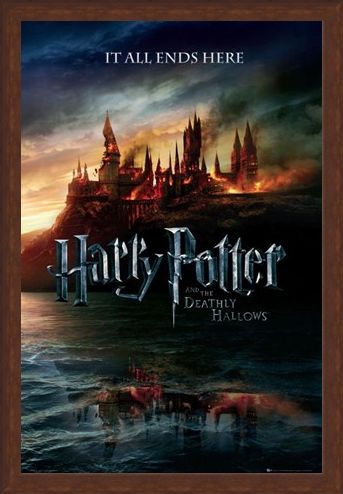 Framed Framed The End of an Era - Harry Potter and The Deathly Hallows