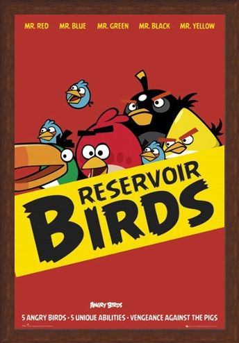 Framed Framed Reservoir Birds - Angry Birds