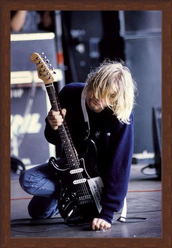 Framed Framed Grunge God - Kurt Cobain