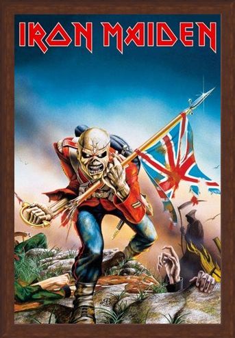 Framed Framed Trooper - Iron Maiden