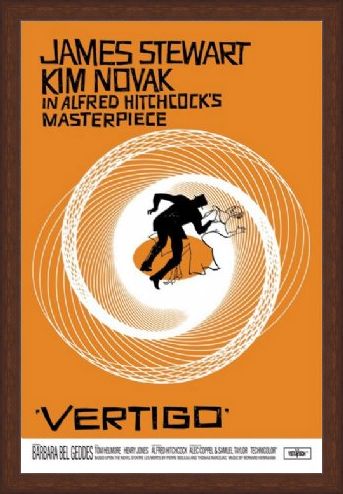 Framed Framed Alfred Hitchcock Masterpiece - Vertigo
