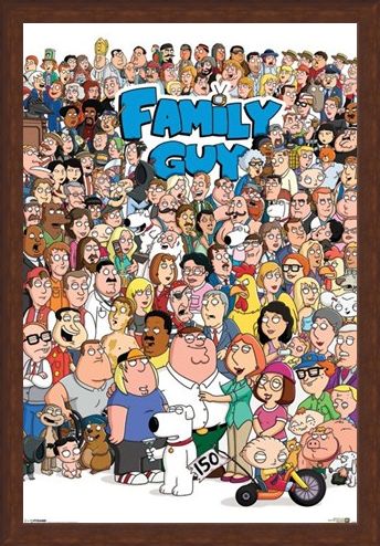 Framed Framed Character Compilation - Family Guy