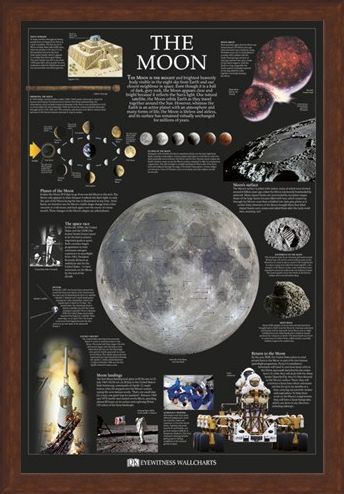 Framed Framed The Moon - Dorling Kindersley