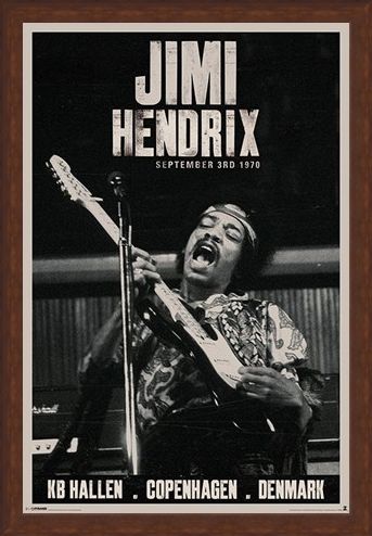 Framed Framed Live in Copenhagen - Jimi Hendrix