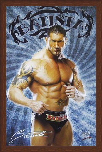 Framed Framed Batista - WWE