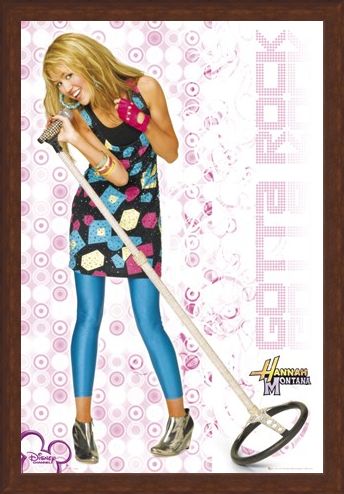 Framed Framed Gotta Rock - Hannah Montana