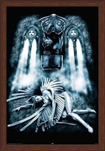Framed Framed Fallen Angel - Art Worx