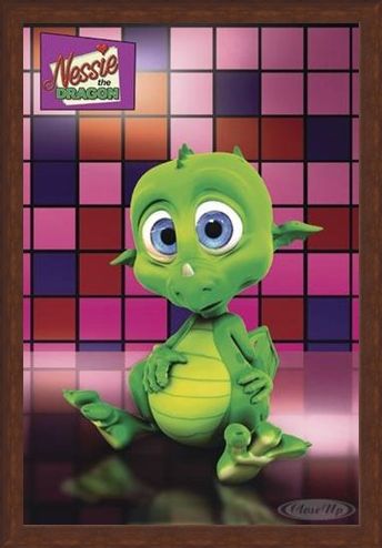 Framed Framed Nessie the Dragon - Jamster
