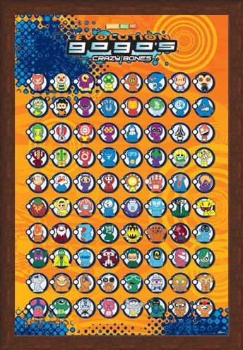 Framed Framed Gogo's Crazy Bones - Magic Box Int.