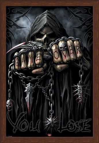 Framed Framed Game Over - You Lose