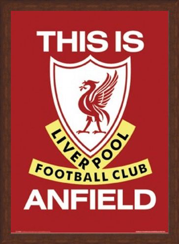 Framed Framed This Is Anfield (Liverpool Football Club Badge) - Liverpool Football Club