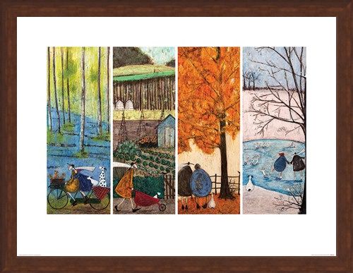 Framed Framed Which Is Your Favourite Season? - Sam Toft