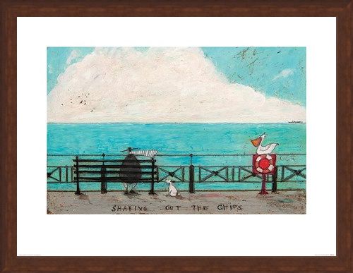 Framed Framed Sharing Out The Chips - Sam Toft