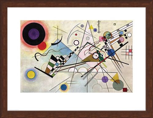 Framed Framed Composition VIII - Wassily Kandinsky