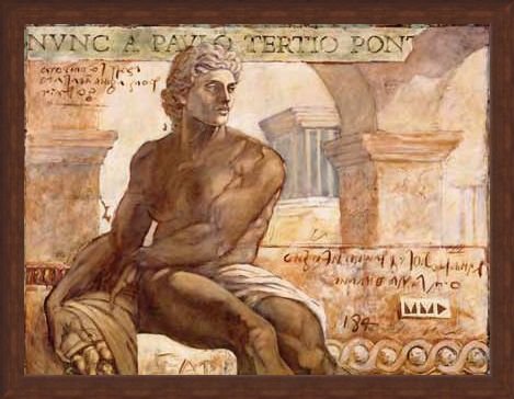 Framed Framed Amos - Cesare Carra