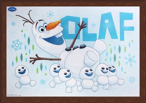 Framed Framed Olaf - Frozen Fever