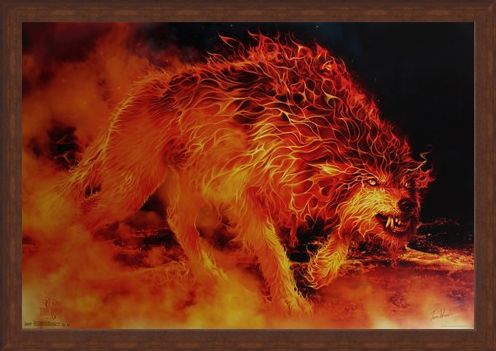Framed Framed Fire Stalker - Tom Wood