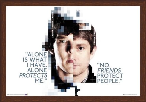 Framed Framed Alone Is What I Have - Sherlock