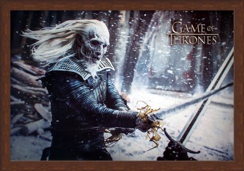 Framed Framed The White Walkers Of Westeros - Game Of Thrones