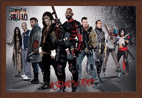 Framed Framed Group Shot - Suicide Squad