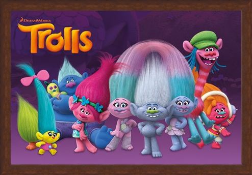 Framed Framed Meet The Trolls! - Trolls Characters