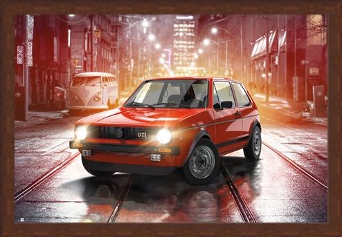 Framed Framed Iconic MK1 - VW Golf GTI