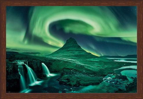 Framed Framed The Northern Lights - Aurora Borealis