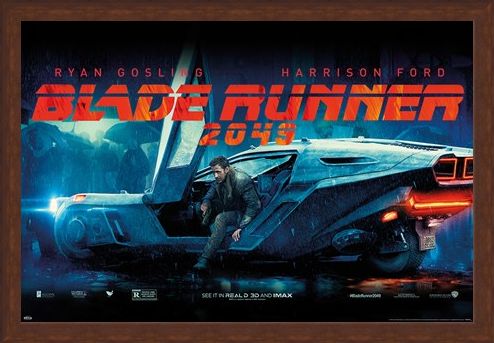 Framed Framed Flying Car - Blade Runner 2049